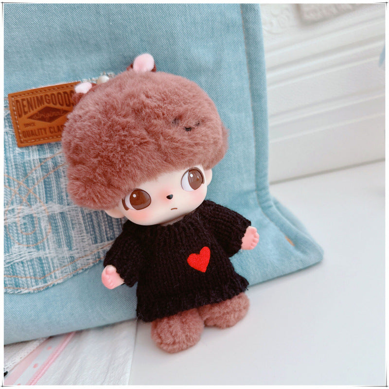 dimoo-Black & Red Accent Sweater