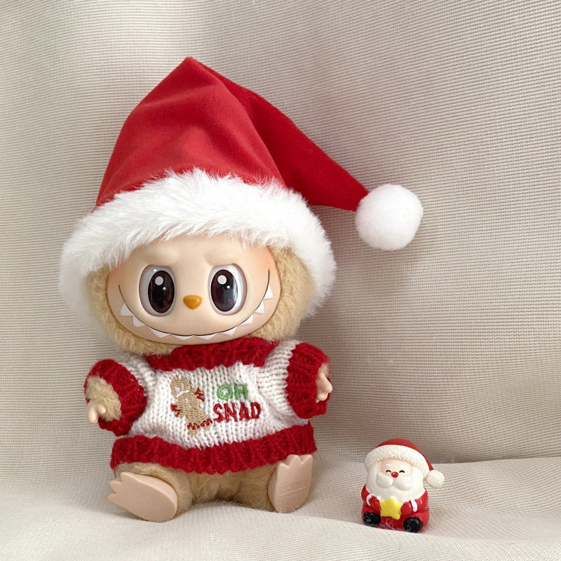 labubu-「Gingerbread Santa Hat」Set
